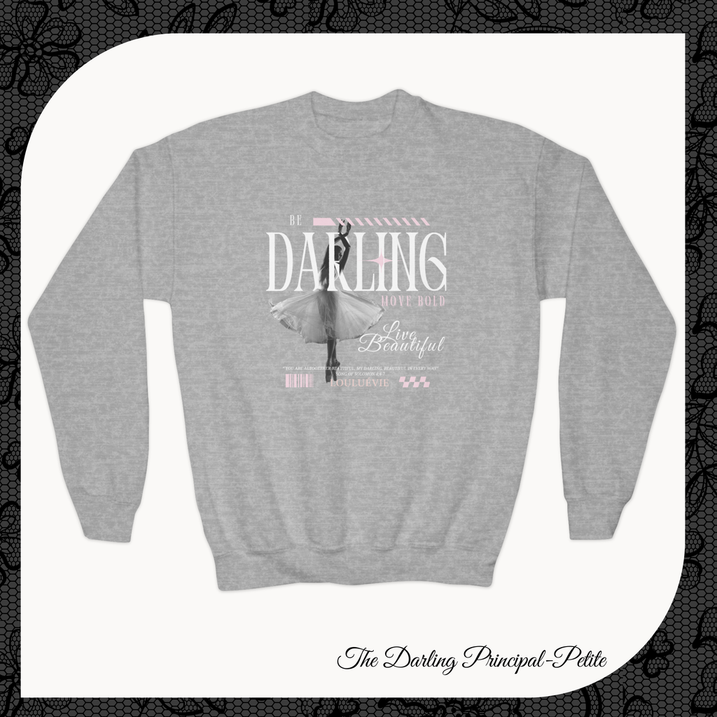 The Darling Principal-Petite Youth Crewneck Sweatshirt