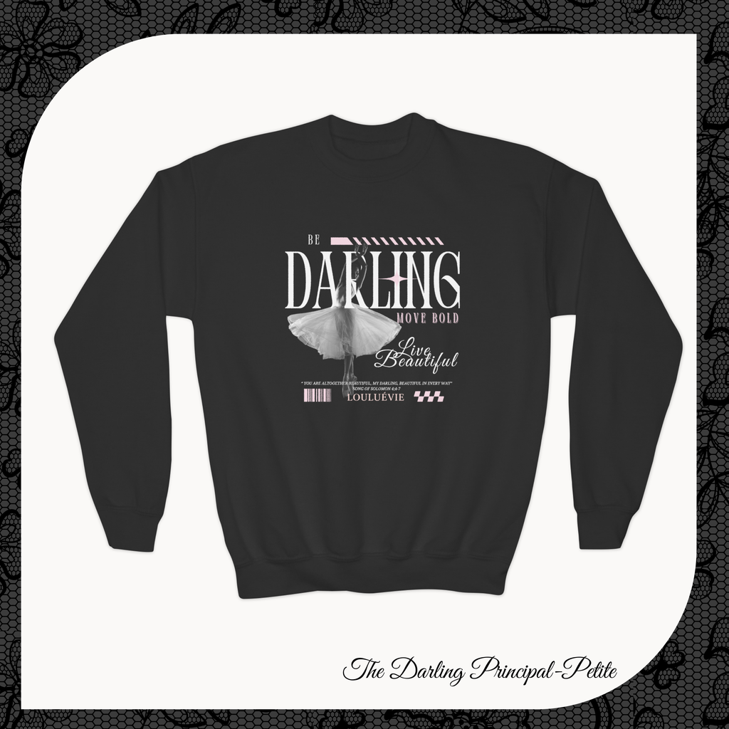 The Darling Principal-Petite Youth Crewneck Sweatshirt