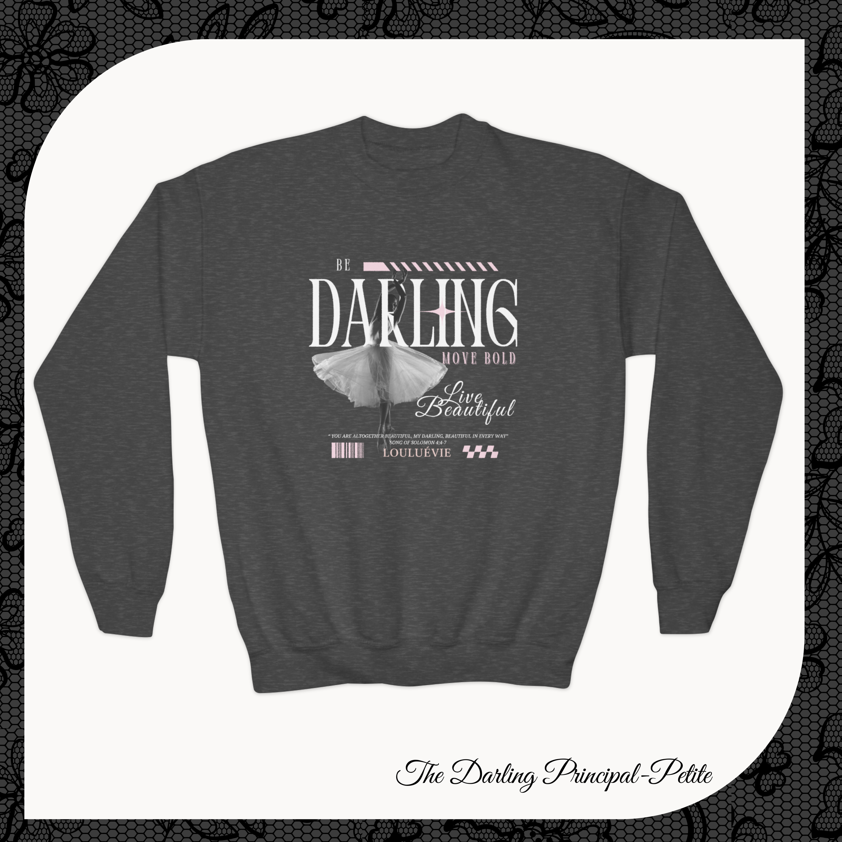 The Darling Principal-Petite Youth Crewneck Sweatshirt