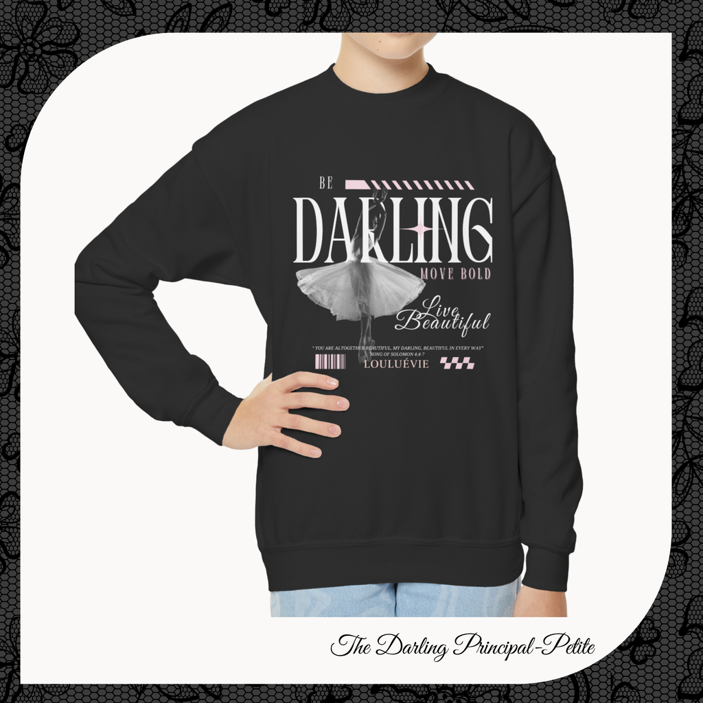 The Darling Principal-Petite Youth Crewneck Sweatshirt